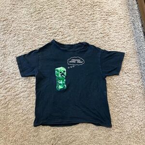 Navy Creeper Graphic Kids T-Shirt